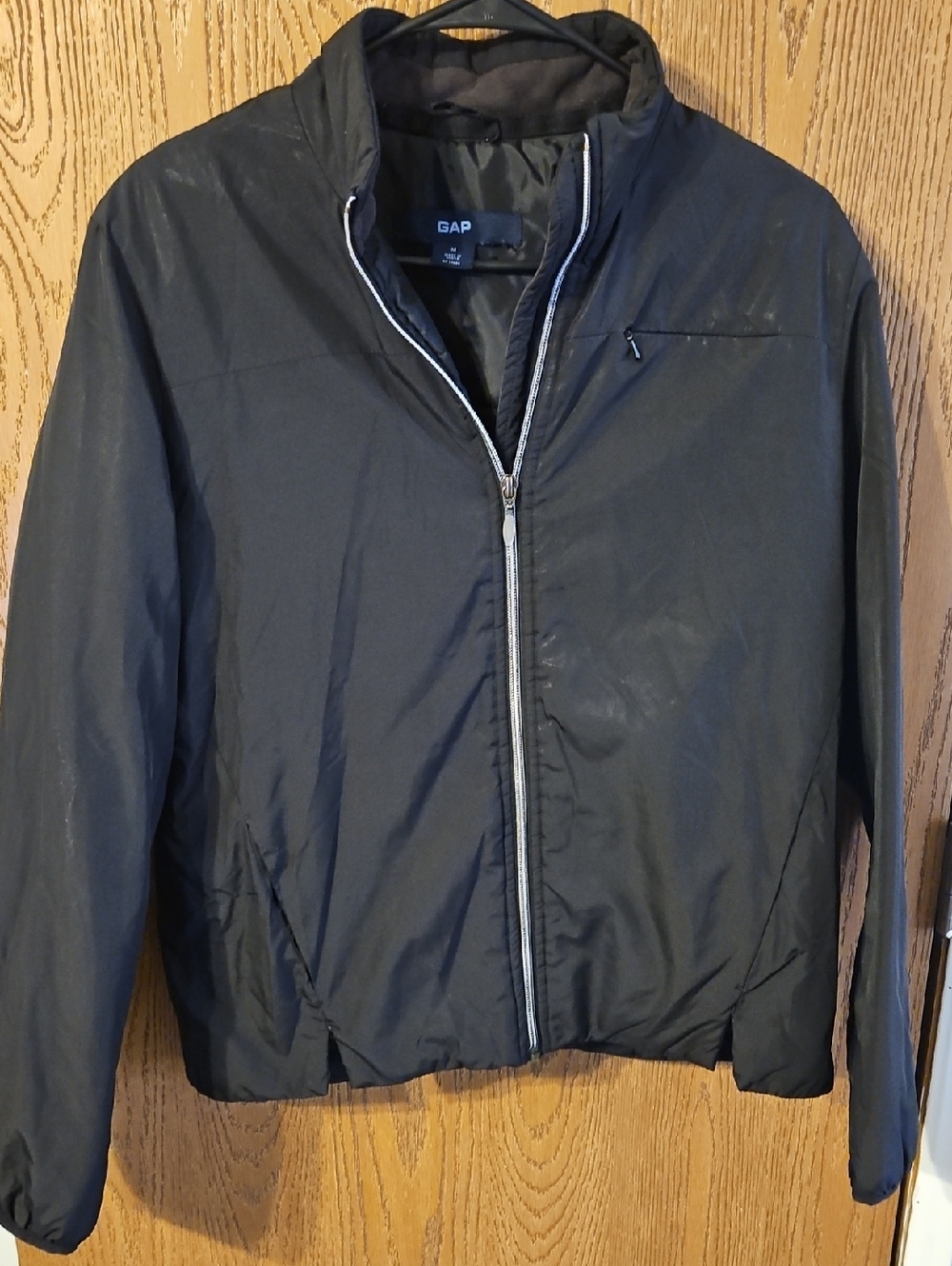 GAP Women’s Black Lightweight Zip Jacket Size Medium